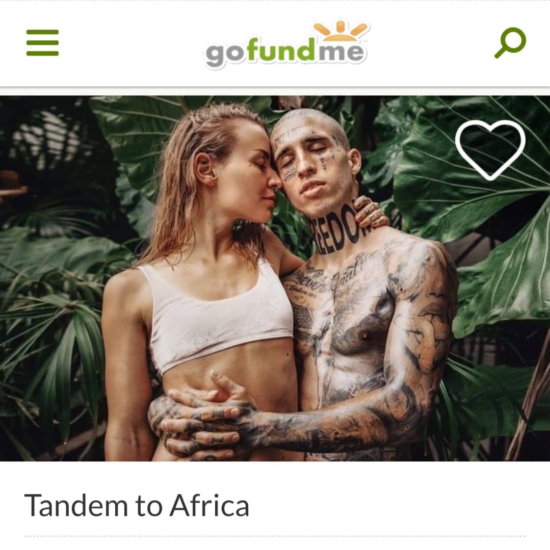 Viral: Open Donation for Tandem to Africa